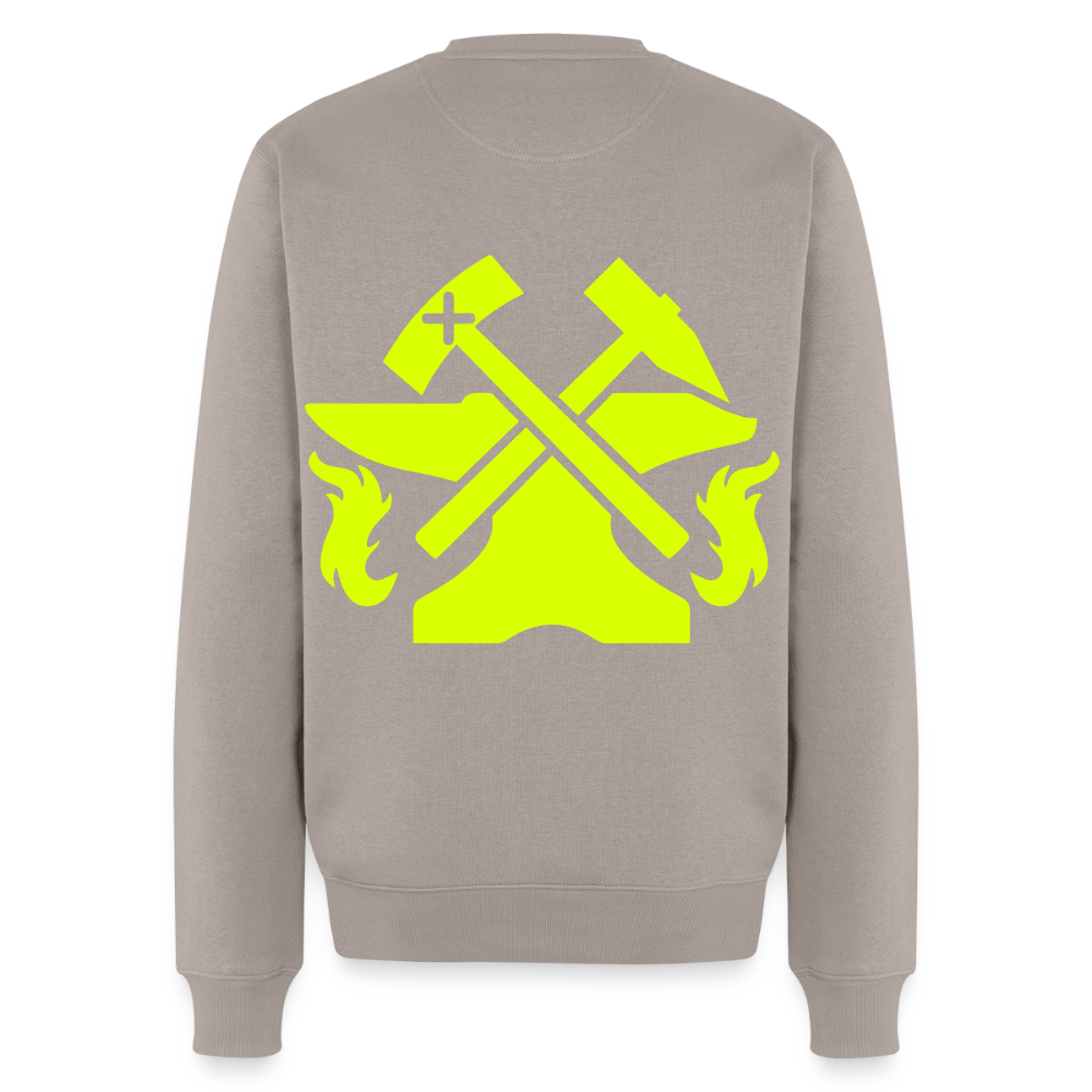 Unisex Premium Pullover "Metallbauer" neongelb Männer Premium Pullover