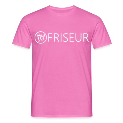 Unisex T-Shirt "Friseur" Pink Männer T-Shirt