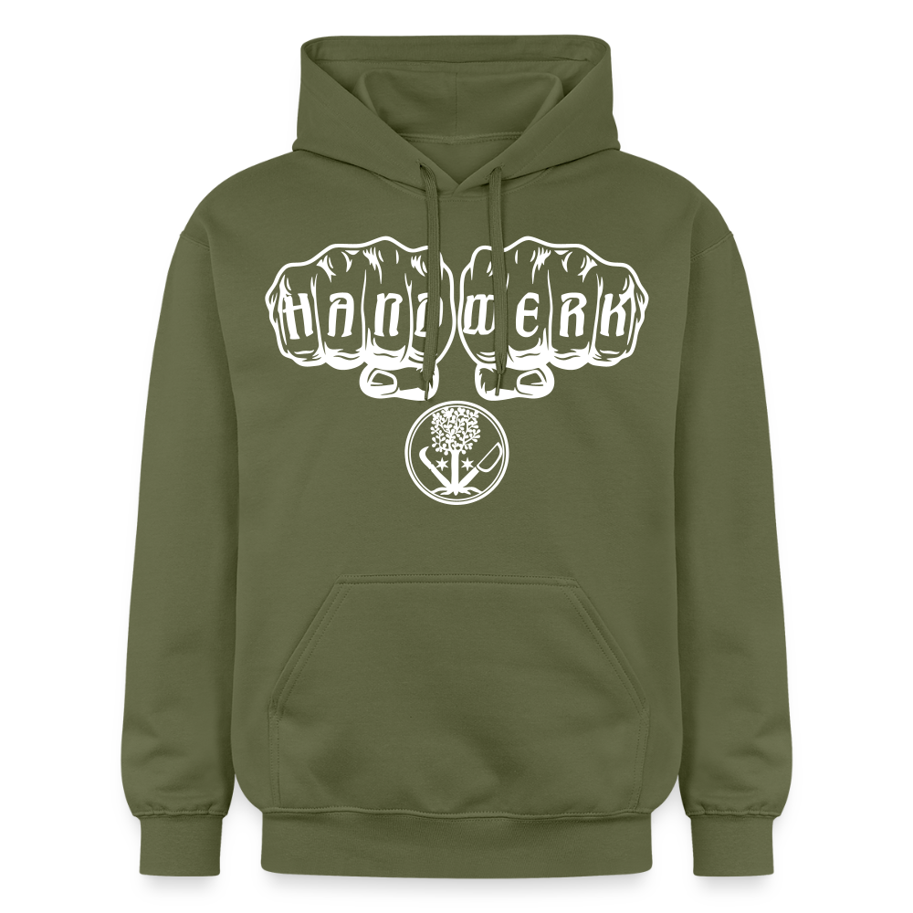 Gildan Unisex Softstyle® "GaLaBauer" Militärgrün Gildan Unisex Softstyle® Midweight Hoodie
