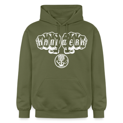 Gildan Unisex Softstyle® "GaLaBauer" Militärgrün Gildan Unisex Softstyle® Midweight Hoodie