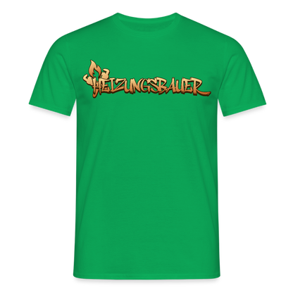 Unisex T-Shirt "Heizungsbauer" Kelly Green Männer T-Shirt