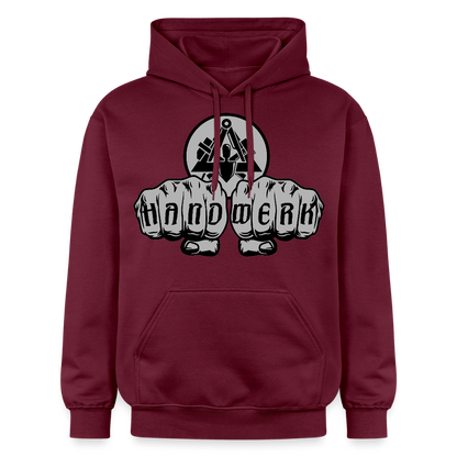 Gildan Unisex Softstyle® "Maurer" Maroon Gildan Unisex Softstyle® Midweight Hoodie