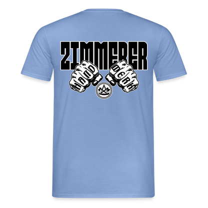 Unisex T-Shirt "Zimmerer" (beidseitig bedruckt) carolina blue Männer T-Shirt