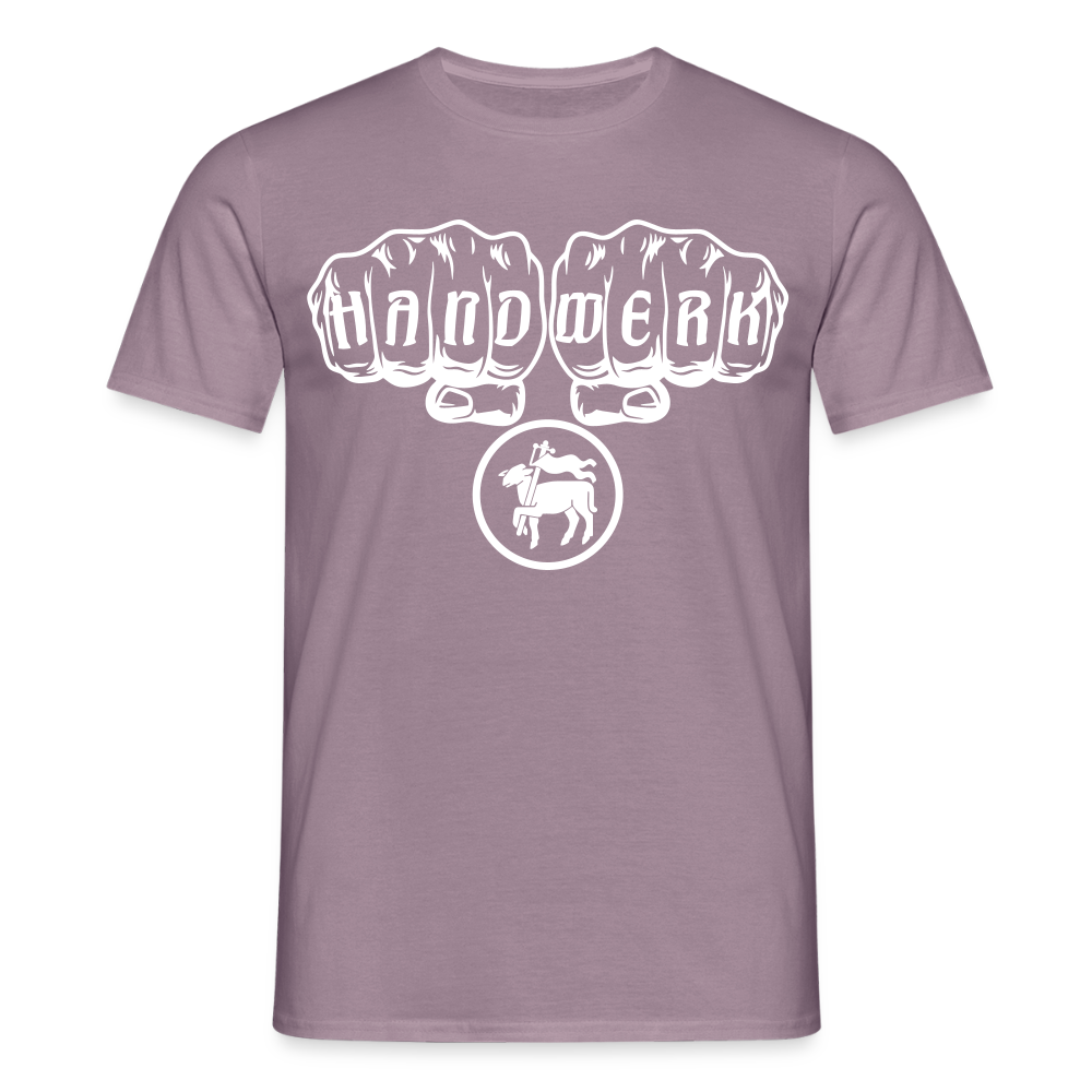 Unisex T-Shirt "Fleischer" Lilagrau Männer T-Shirt