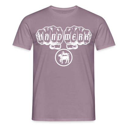 Unisex T-Shirt "Fleischer" Lilagrau Männer T-Shirt