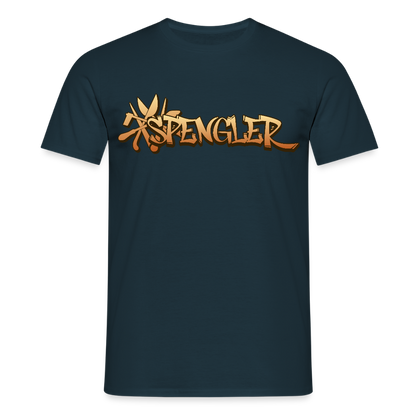Unisex T-Shirt "Spengler" Navy Männer T-Shirt