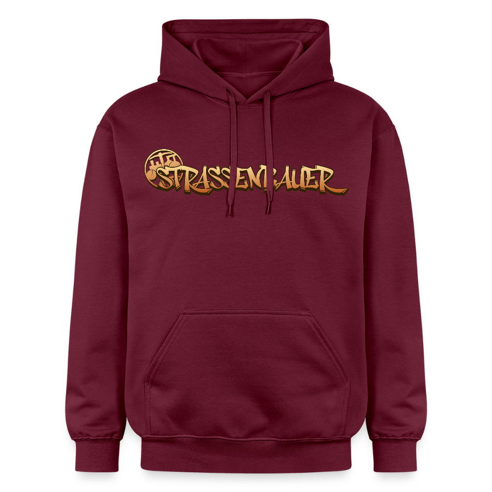Gildan Unisex Softstyle® "Strassenbauer" Maroon Gildan Unisex Softstyle® Midweight Hoodie