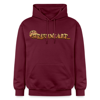 Gildan Unisex Softstyle® "Strassenbauer" Maroon Gildan Unisex Softstyle® Midweight Hoodie