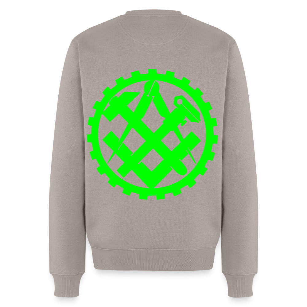 Unisex Premium Pullover "Mechaniker" neongrün Männer Premium Pullover