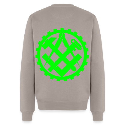 Unisex Premium Pullover "Mechaniker" neongrün Männer Premium Pullover