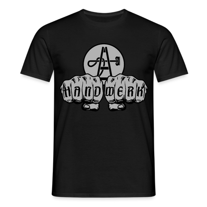 Unisex T-Shirt "Gebäudereiniger" Schwarz Männer T-Shirt