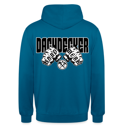 Unisex Hoodie "Dachdecker" Tiefseeblau Unisex Hoodie