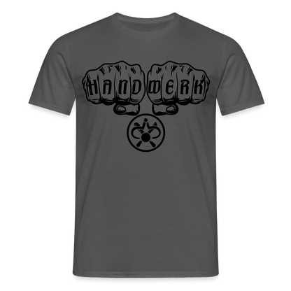 Unisex T-Shirt "Drechsler" Anthrazit Männer T-Shirt