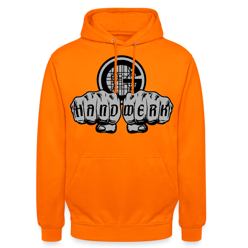 Unisex Hoodie "Gerüstbauer" Orange Unisex Hoodie