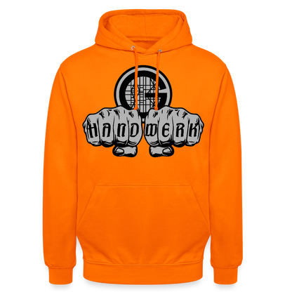 Unisex Hoodie "Gerüstbauer" Orange Unisex Hoodie