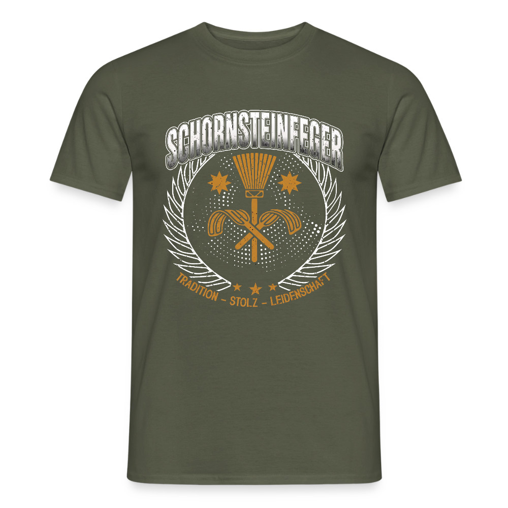 Unisex Tradition Schornsteinfeger T-Shirt für Männer, bequem und stilvoll, mit traditionellem Design von Spreadconnect.