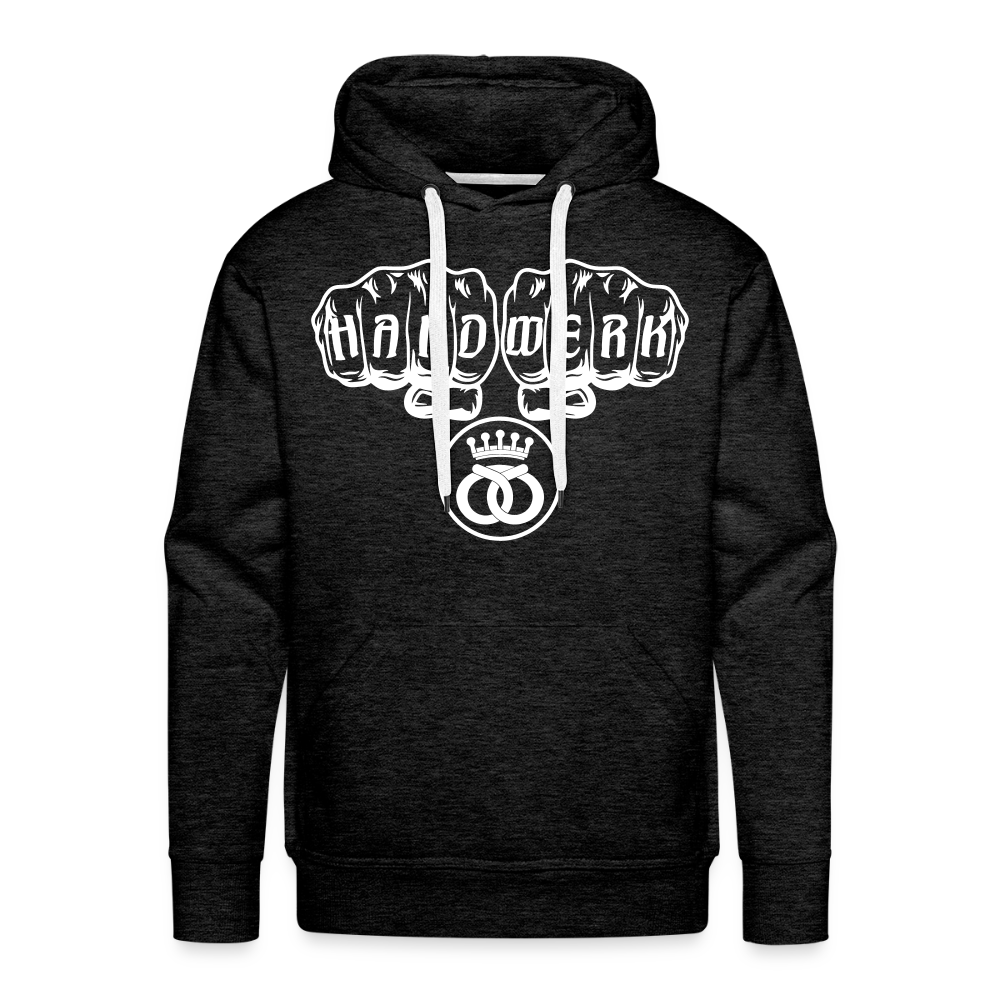 Männer Premium Hoodie "Bäcker" Anthrazit Männer Premium Hoodie