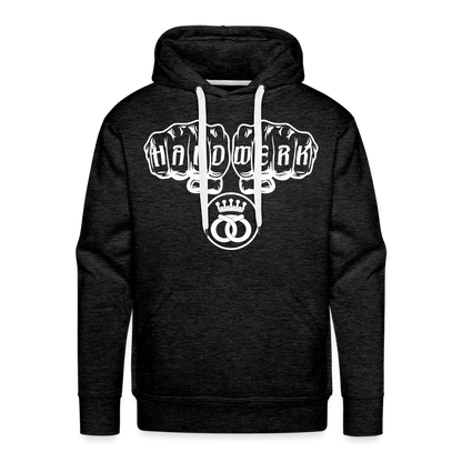 Männer Premium Hoodie "Bäcker" Anthrazit Männer Premium Hoodie
