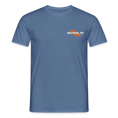 Maurer_NF T-Shirt Taubenblau Männer T-Shirt