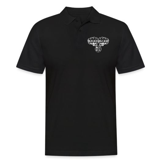 Männer Poloshirt "Isolierer" - Schwarz