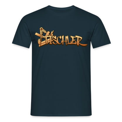 Unisex T-Shirt "Tischler" Navy Männer T-Shirt