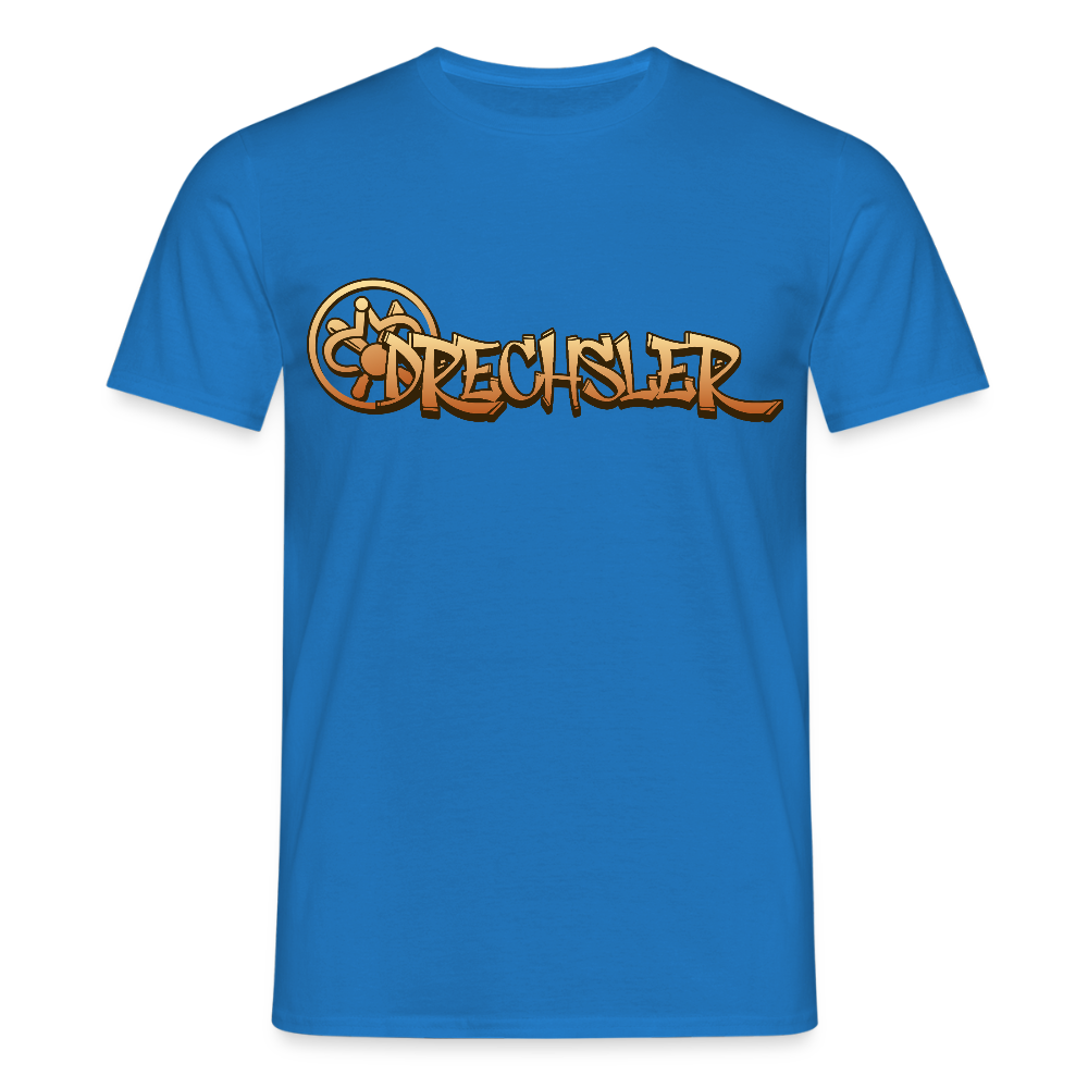 Unisex T-Shirt "Drechsler" Royalblau Männer T-Shirt