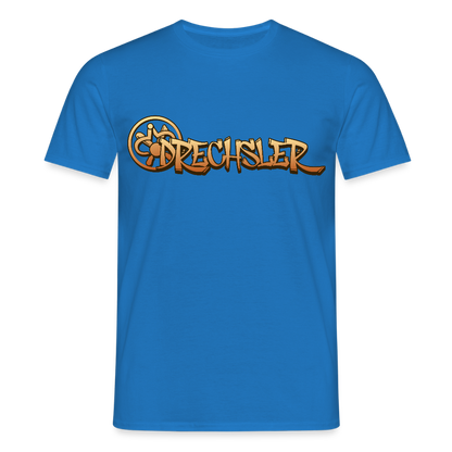 Unisex T-Shirt "Drechsler" Royalblau Männer T-Shirt