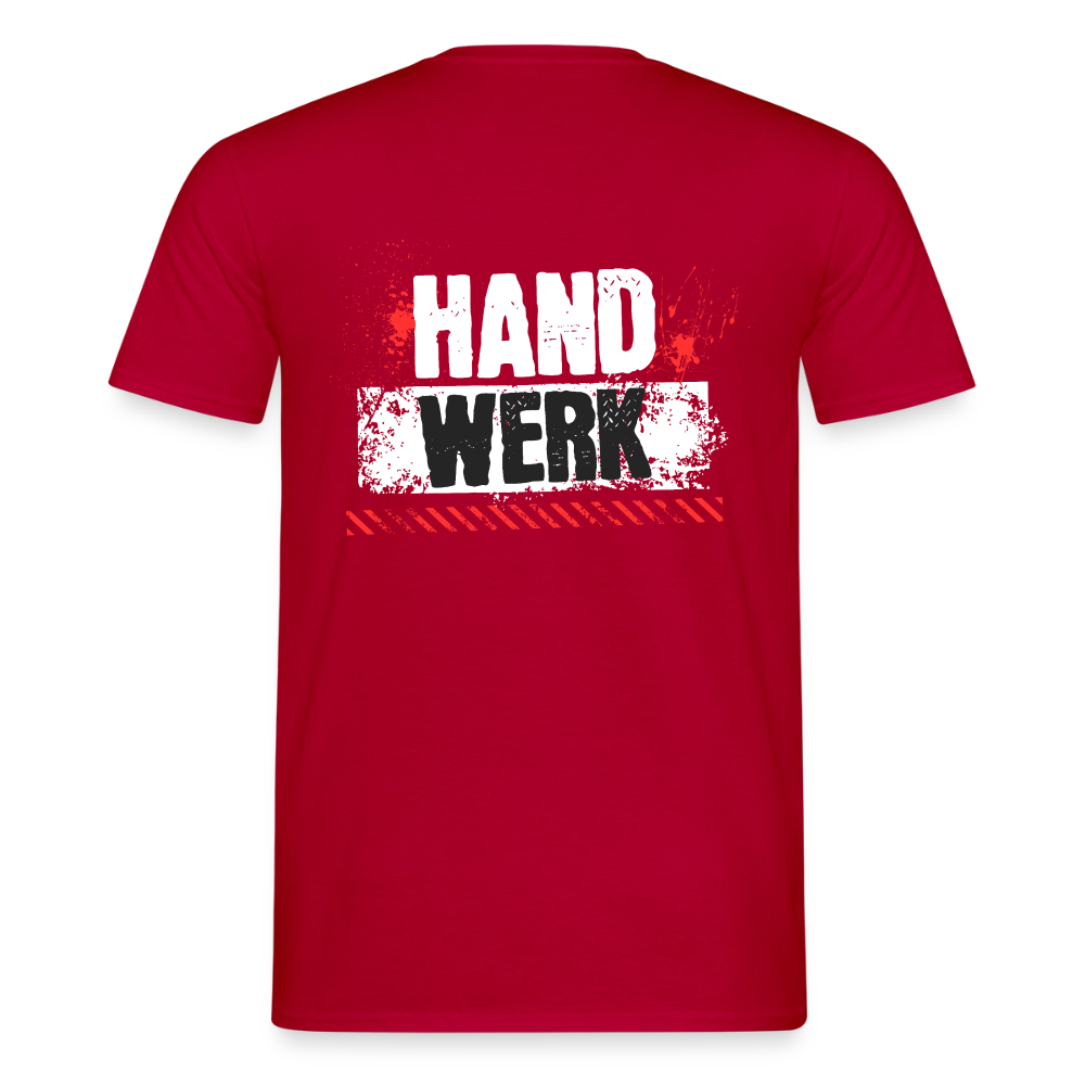 Unisex Handwerk T-Shirt von Spreadconnect, hinten bedruckt, aus weichem Baumwollstoff, lässiger Schnitt, für Männer.