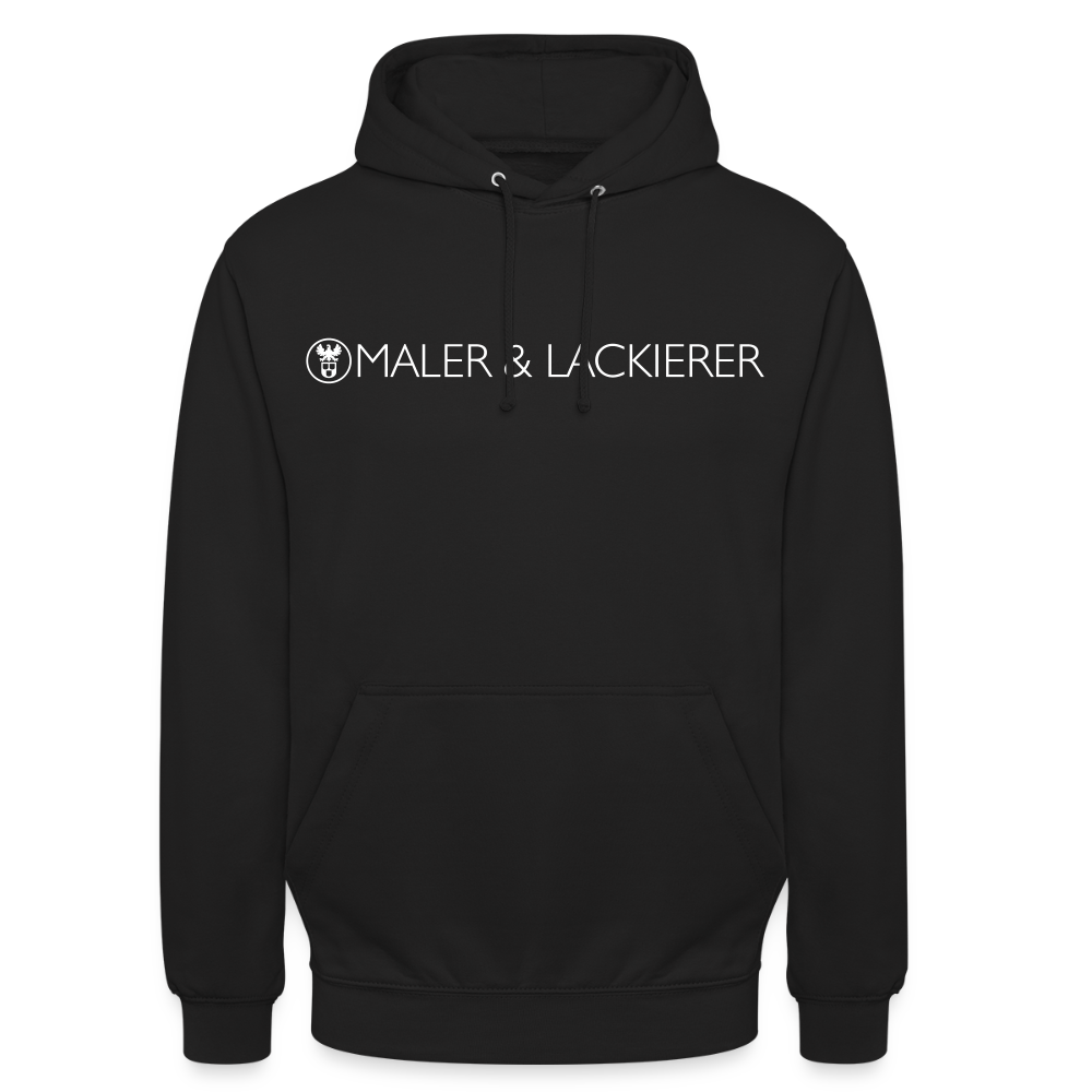 Unisex Hoodie "Maler+Lackierer" Schwarz Unisex Hoodie