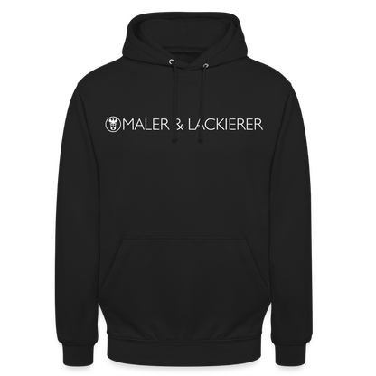 Unisex Hoodie "Maler+Lackierer" Schwarz Unisex Hoodie