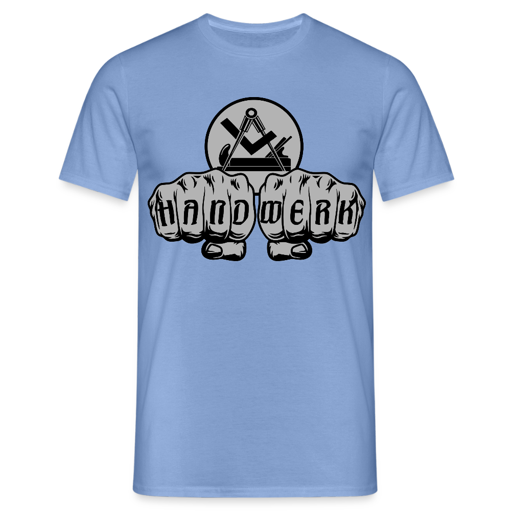 Unisex T-Shirt "Schreiner/Tischler" - carolina blue