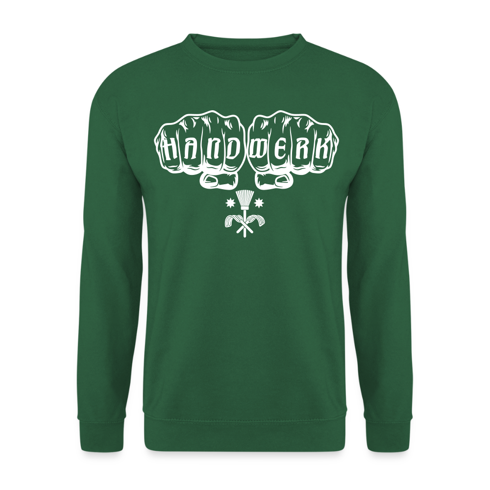 Unisex Pullover "Schornsteinfeger" Grün Unisex Pullover
