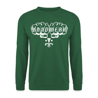 Unisex Pullover "Schornsteinfeger" Grün Unisex Pullover