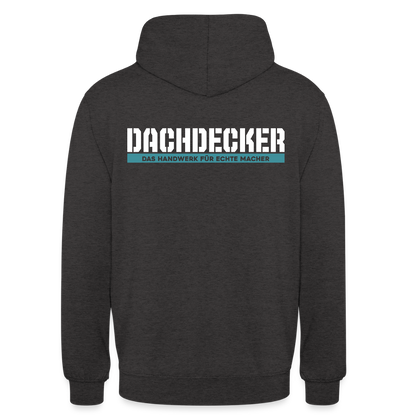 Unisex Hoodie HW-300 | MACHER "Dachdecker" Anthrazit Unisex Hoodie {{ color }}