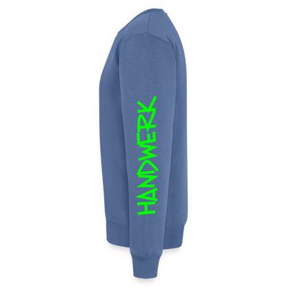 Unisex Premium Pullover "Schweisser" neongrün Männer Premium Pullover