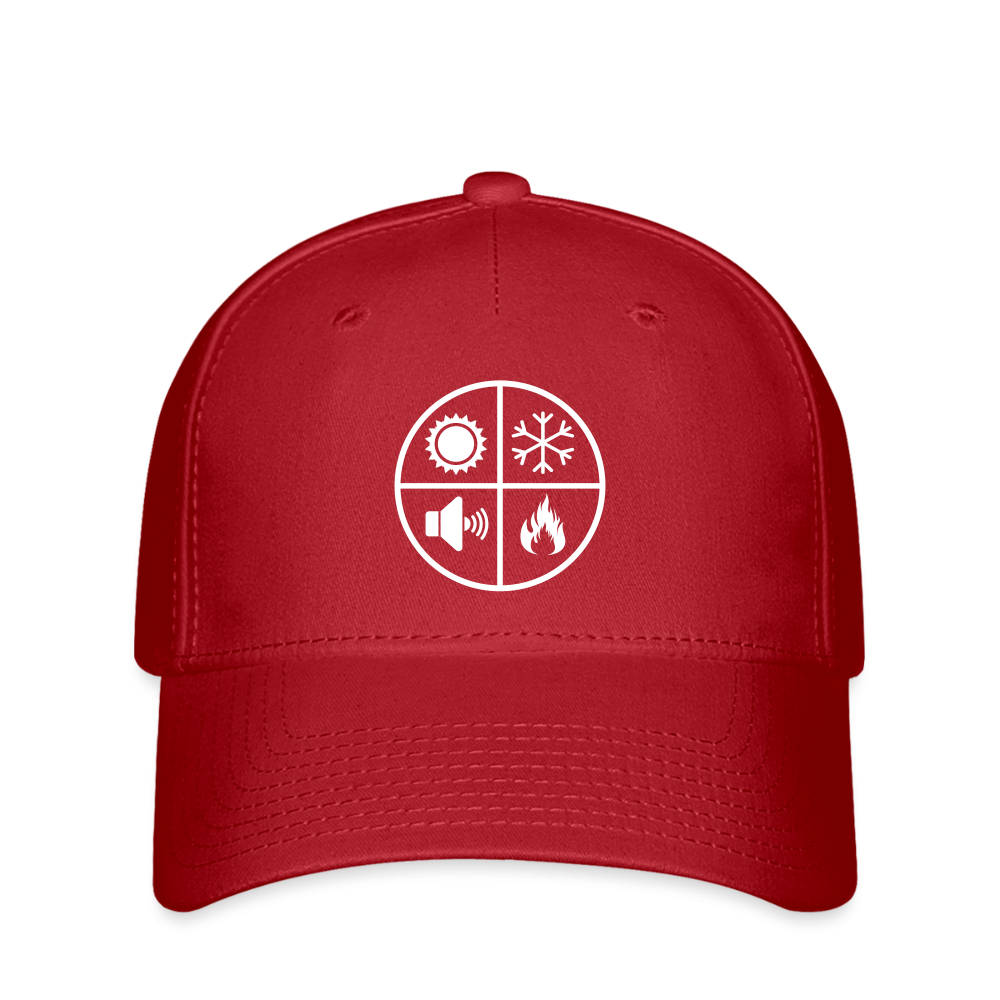 Flexfit Cap "Isolierer" Rot Flexfit Cap