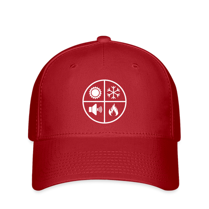 Flexfit Cap "Isolierer" Rot Flexfit Cap
