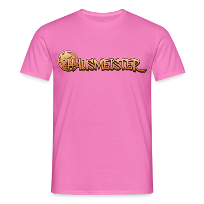 Unisex T-Shirt "Hausmeister" Pink Männer T-Shirt