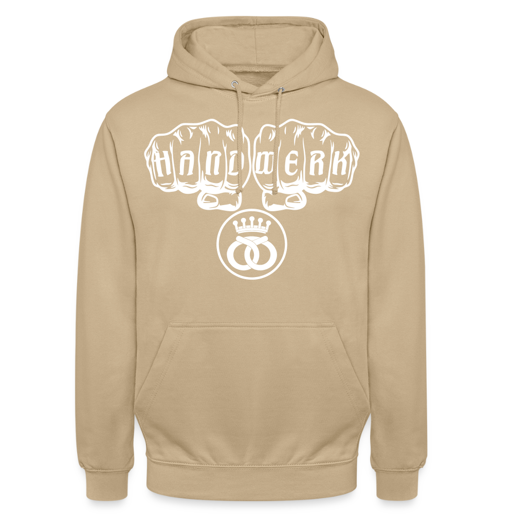 Unisex Hoodie "Bäcker" Beige Unisex Hoodie
