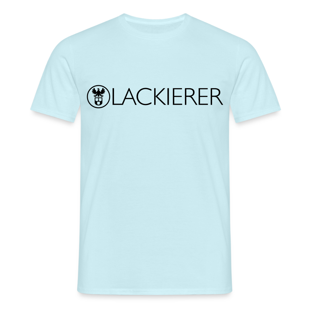 Unisex T-Shirt "Lackierer" Sky Männer T-Shirt