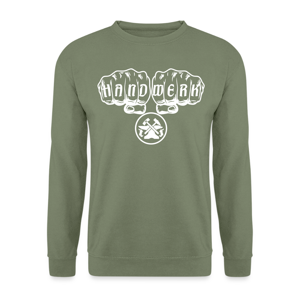 Unisex Pullover "Metallbauer" Armeegrün Unisex Pullover