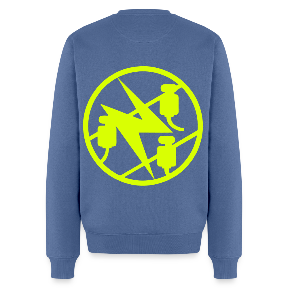 Unisex Premium Pullover "Elektriker" neongelb Männer Premium Pullover