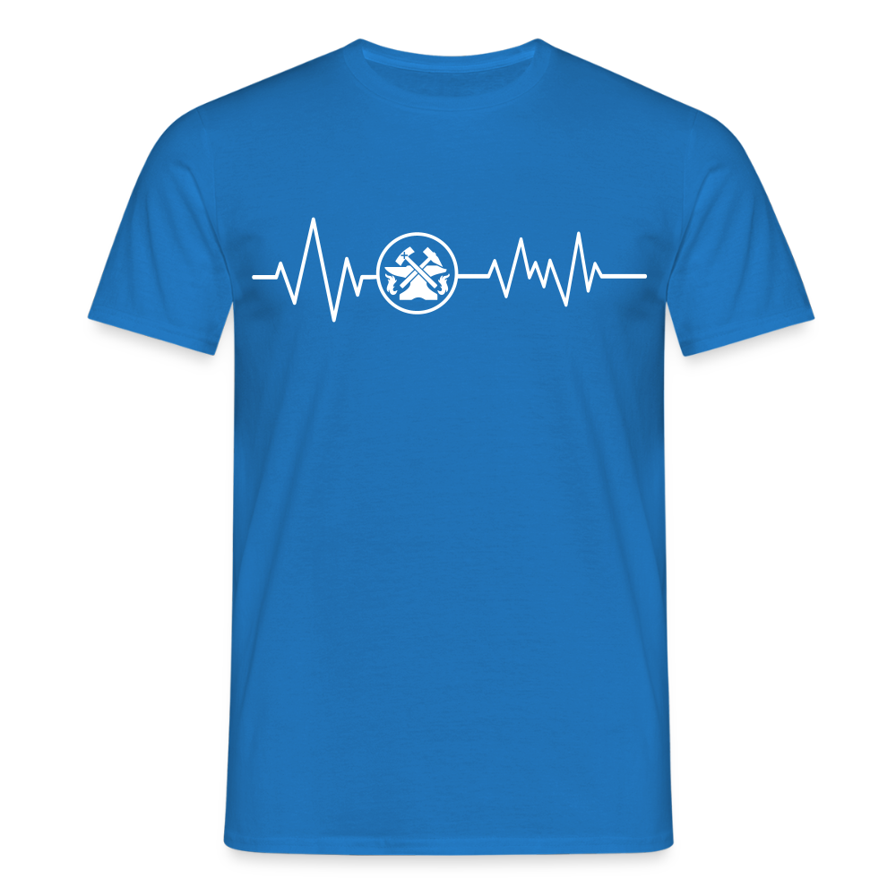 Unisex T-Shirt "Metallbauer" Royalblau Männer T-Shirt
