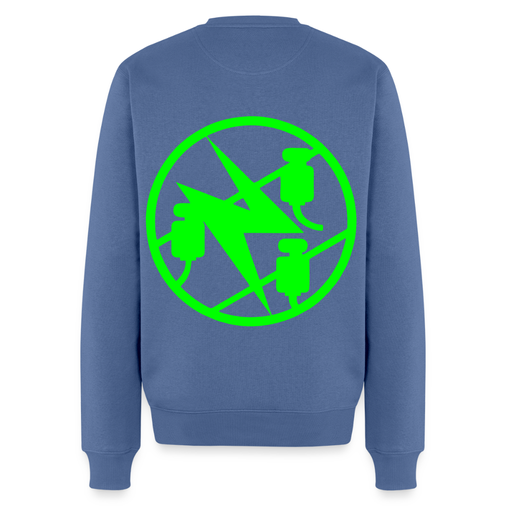 Unisex Premium Pullover "Elektriker" neongrün Männer Premium Pullover