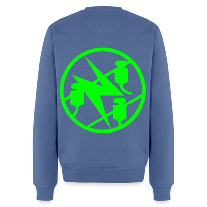 Unisex Premium Pullover "Elektriker" neongrün Männer Premium Pullover