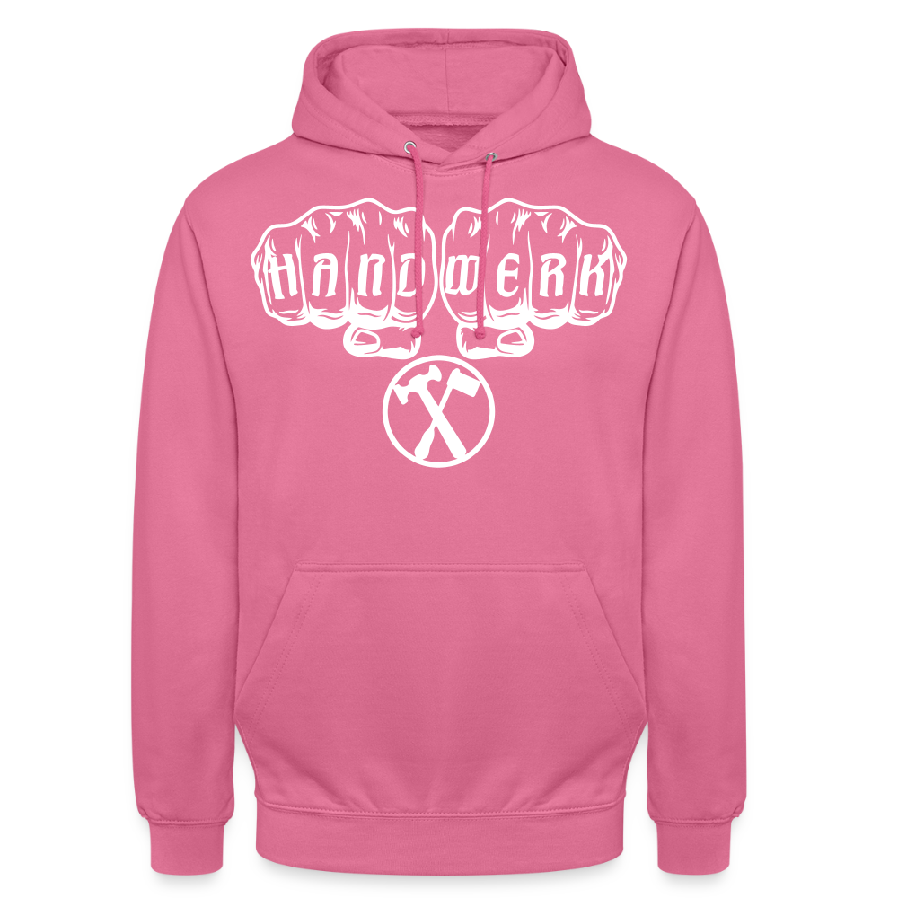 Unisex Hoodie "Installateur" Pink Unisex Hoodie