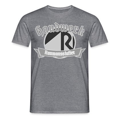 Unisex T-Shirt "Raumausstatter" Graphit meliert Männer T-Shirt