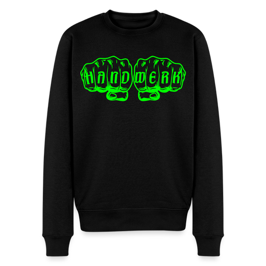 Unisex Premium Pullover "Raumausstatter" neongrün Schwarz Männer Premium Pullover
