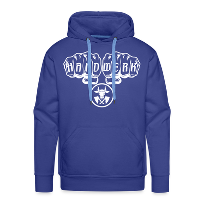 Männer Premium Hoodie "Metzger" Königsblau Männer Premium Hoodie