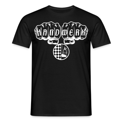 Unisex T-Shirt "Bodenleger" Schwarz Männer T-Shirt